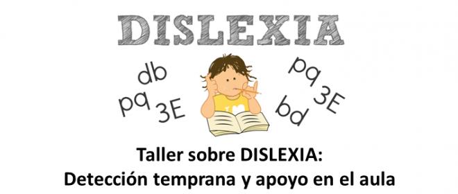 Taller gratuito dislexia al profesorado, Centro Óptima